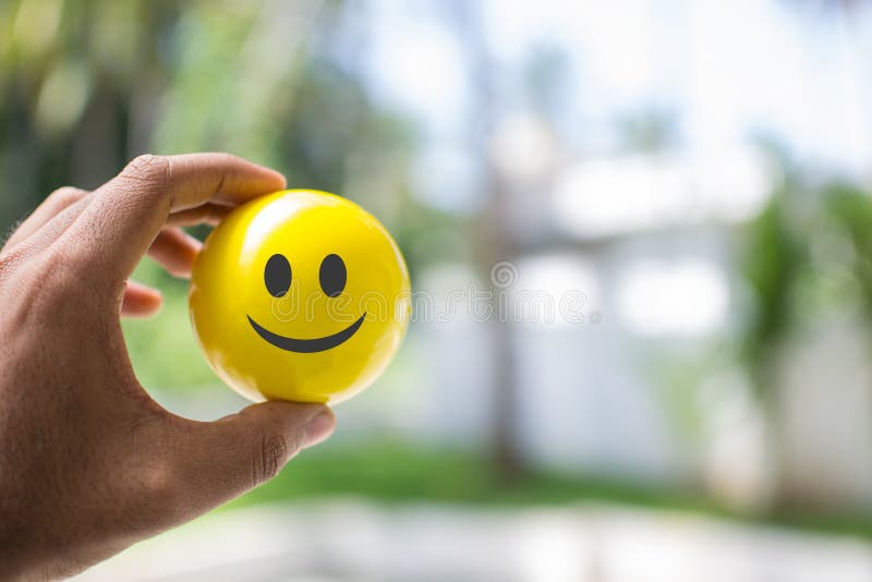 Yellow Smiley Ball