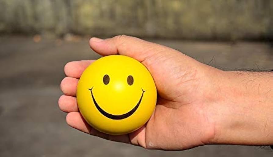 Yellow Smiley Ball