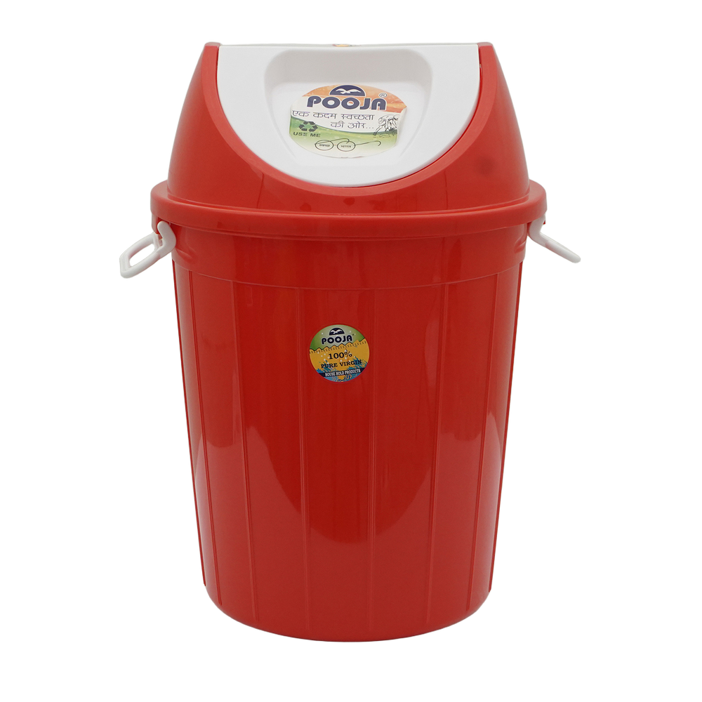 Plastic Round Swing Dustbin