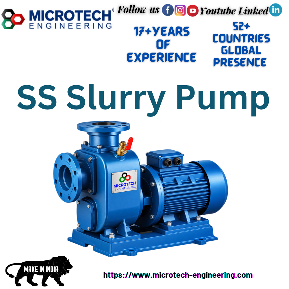 SS Slurry Pump