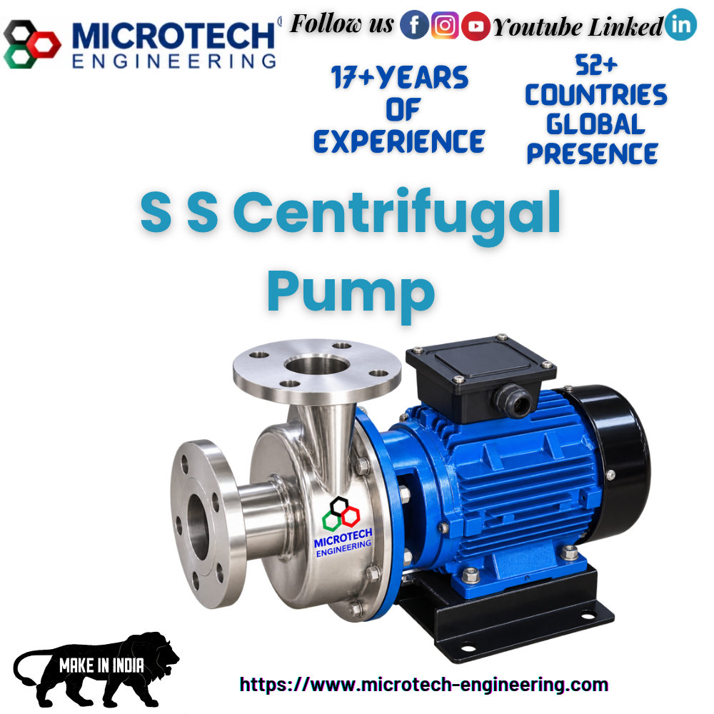 S S Centrifugal Pump