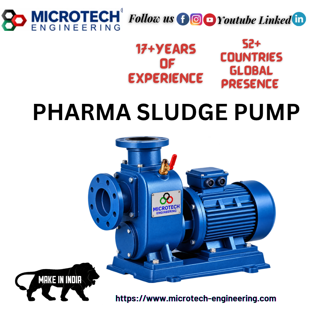 Pharma Sludge Pump