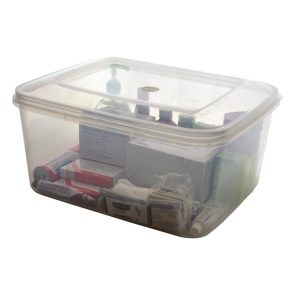 Rectangular Deluxe Plastic Container