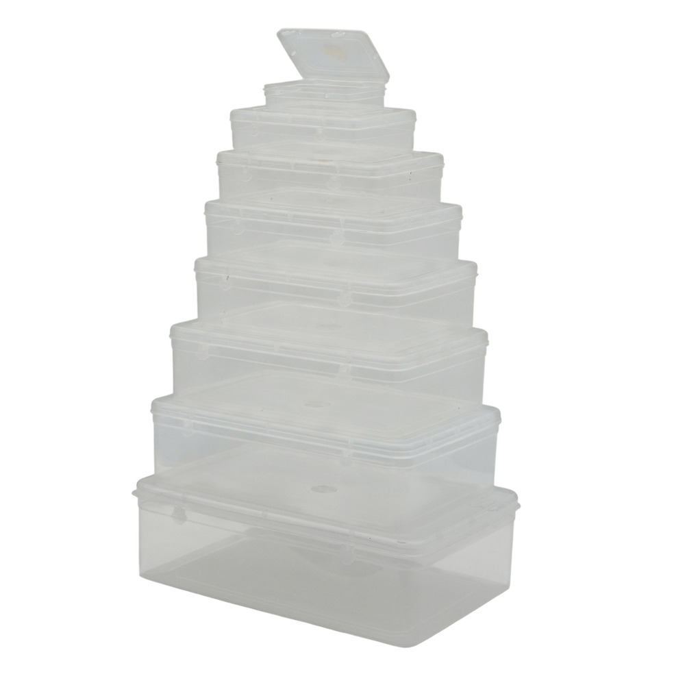 Rectangular Plastic Storage Box