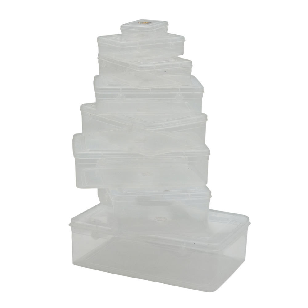 Rectangular Plastic Storage Box