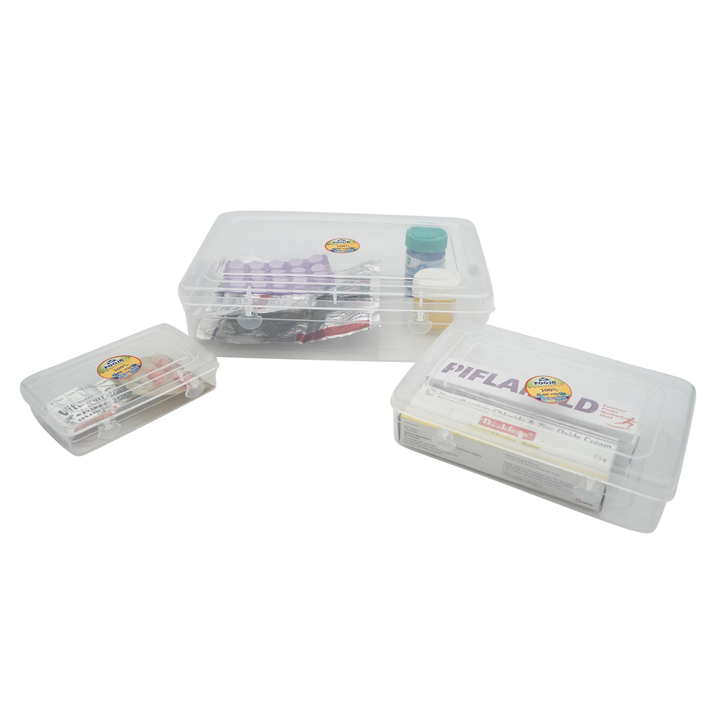 Rectangular Plastic Storage Box