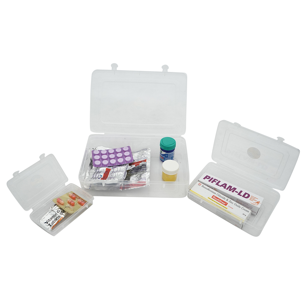Rectangular Plastic Storage Box