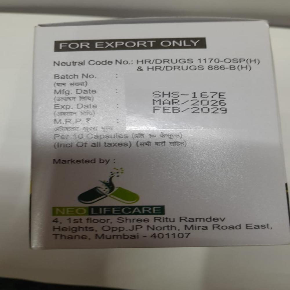 Testocap Gold 40mg - Dosage Form: Capsules