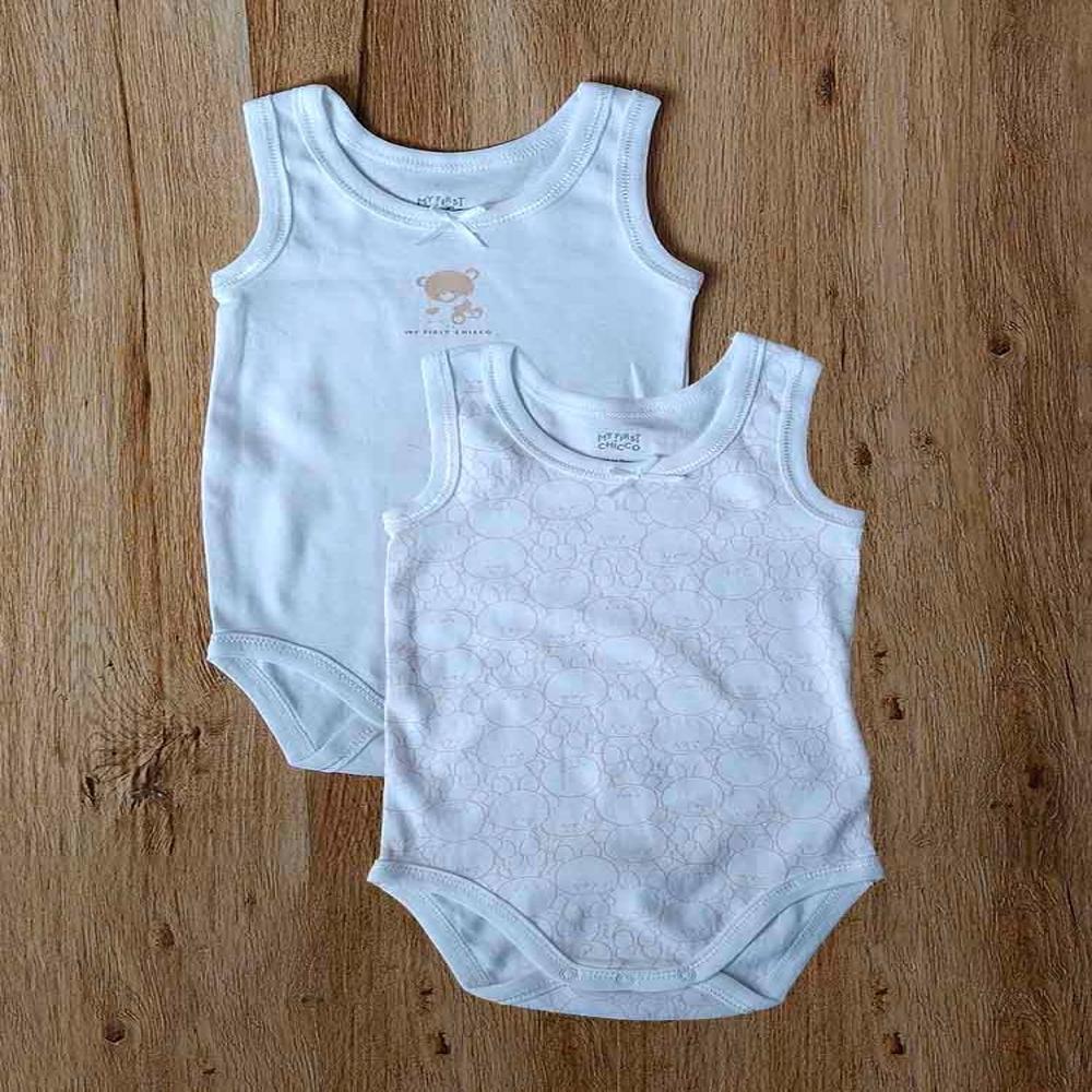 A31376 | MY FIRST CHICCO | Baby Sleeveless Bodysuits