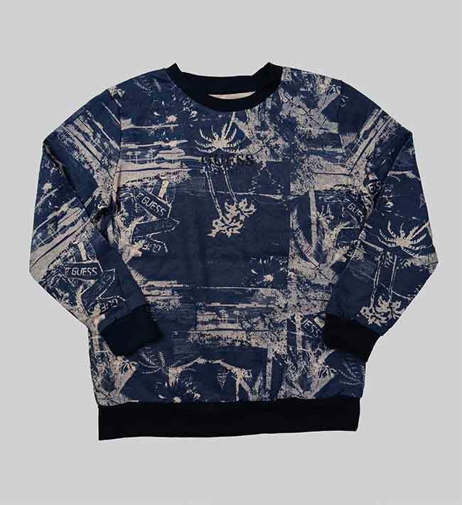 B16769 | GUESS Boys and Girls Printed Pullover Sweatshirts