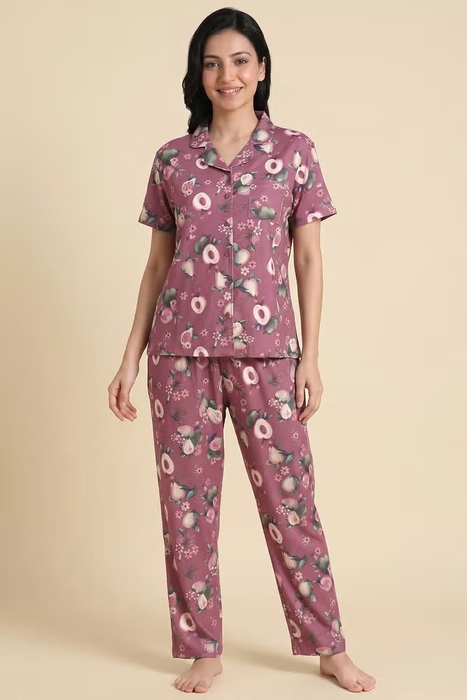 W13748 | Ladies Printed Pyjama Sets