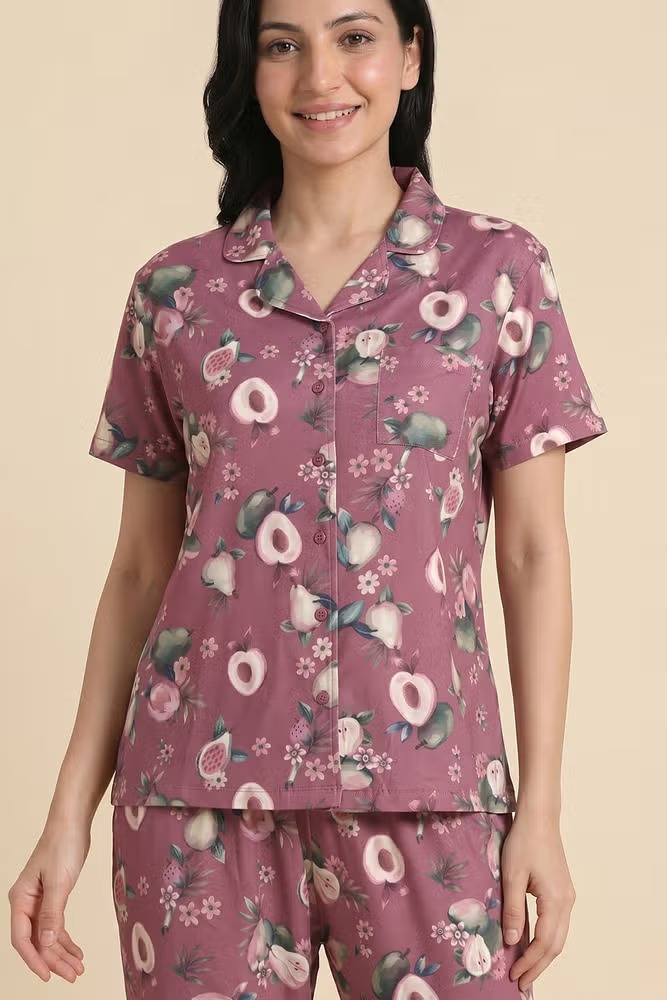 W13748 | Ladies Printed Pyjama Sets
