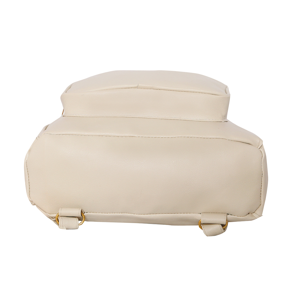 One Pocket Cream Backpack