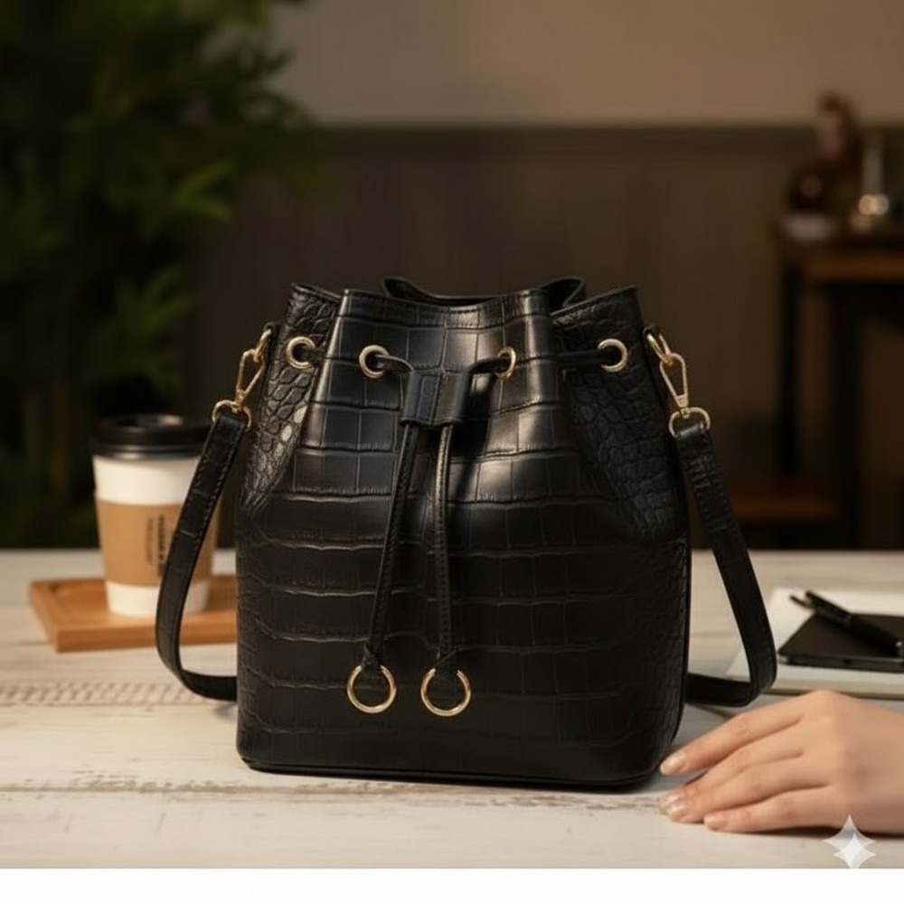 Croco Potly Ladies Handbag