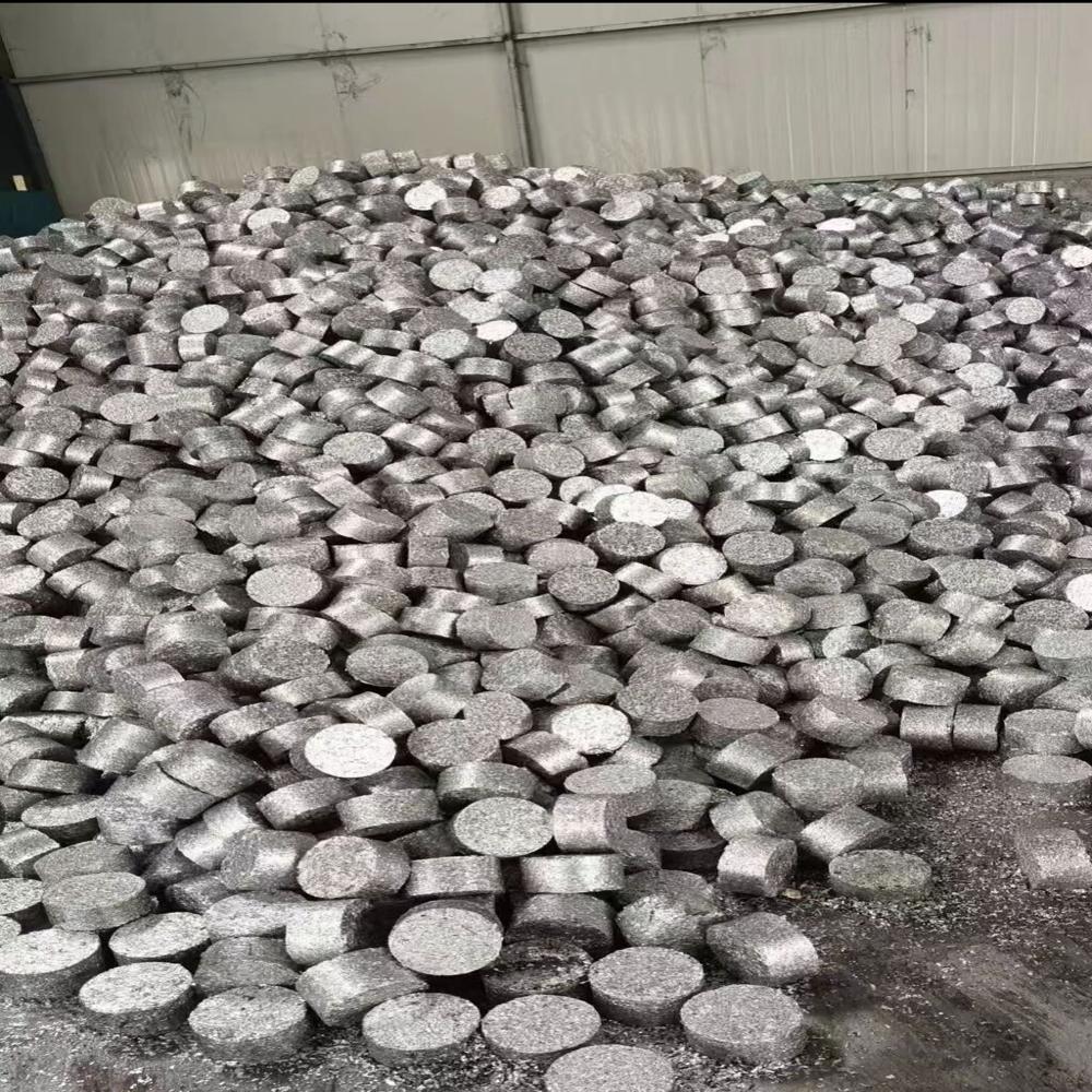 Uniform Remelt Aluminum Ingot Puck | Fast Melting & Low Dross