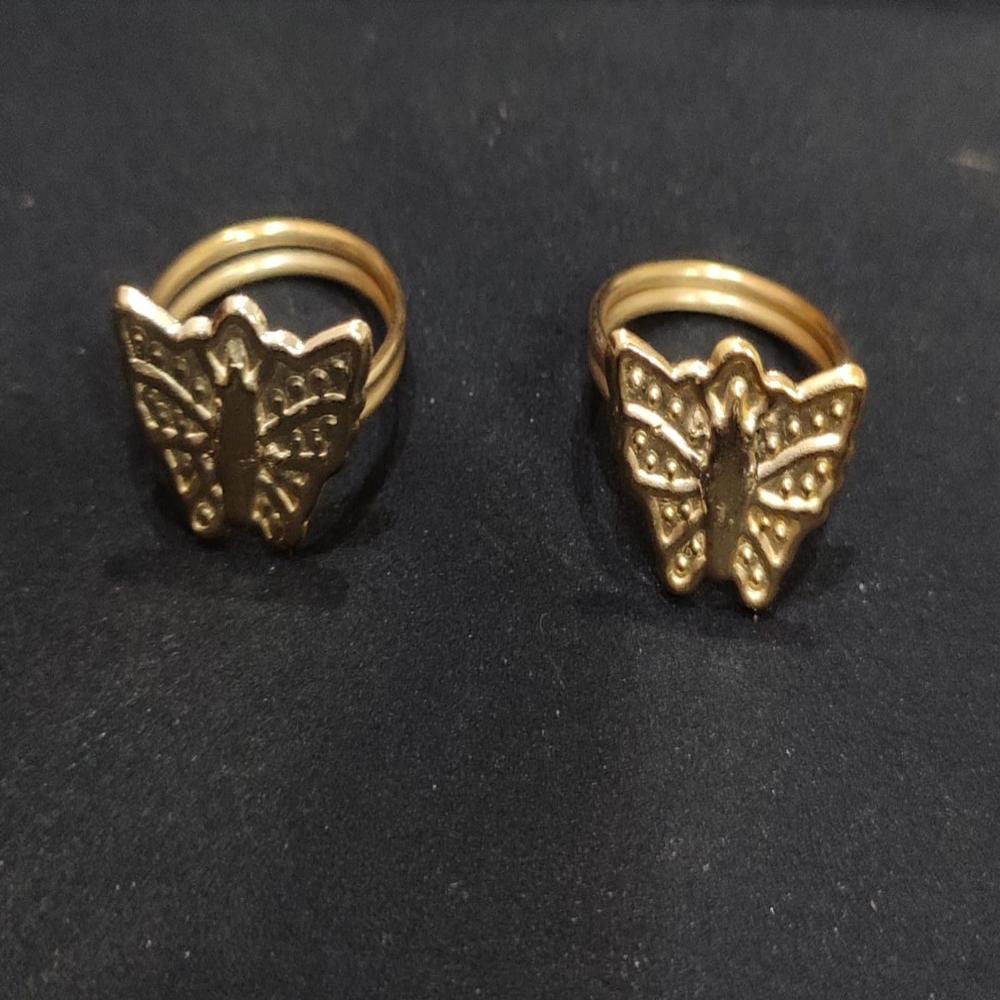 Butterfly Ring Golden Color