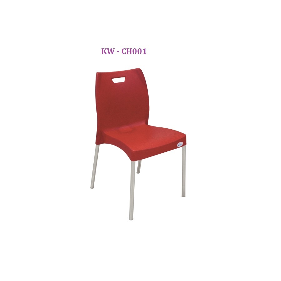 KWCH001 Red Cafeteria Chair