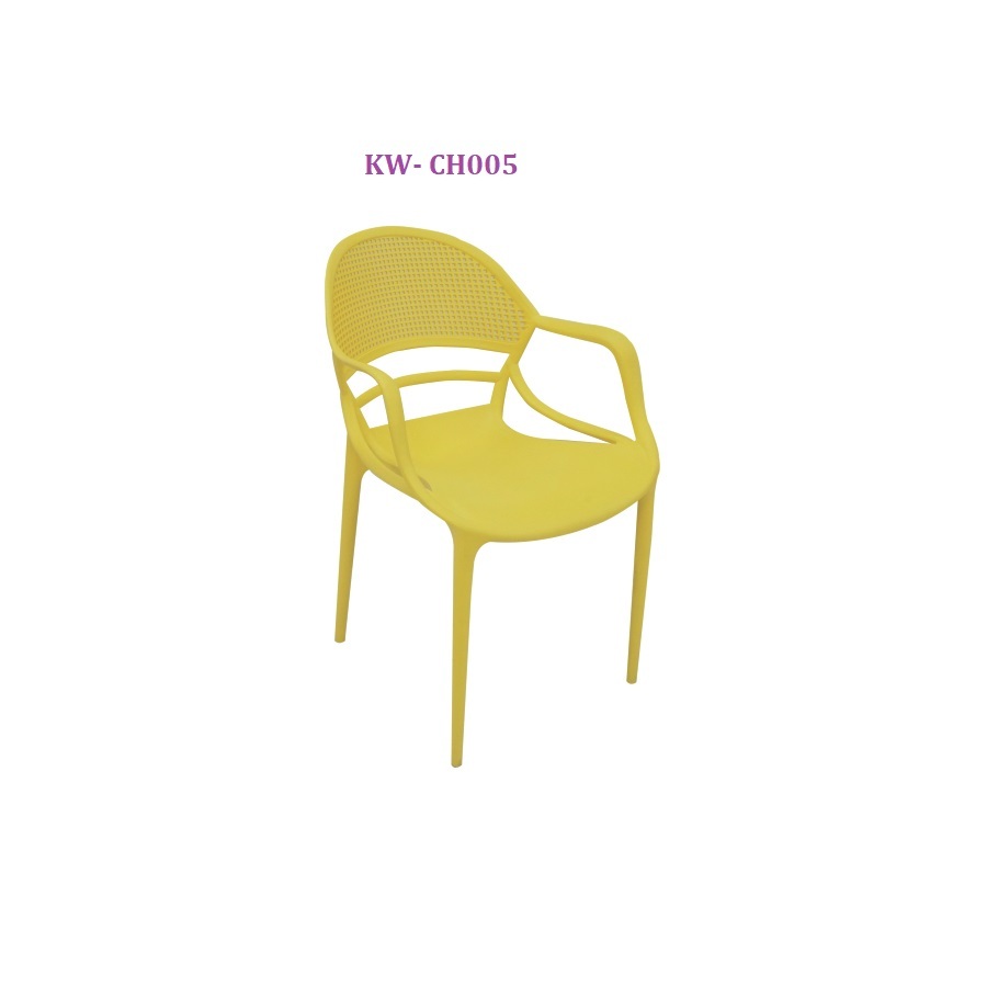 KWCH005 Yellow Cafeteria Chair