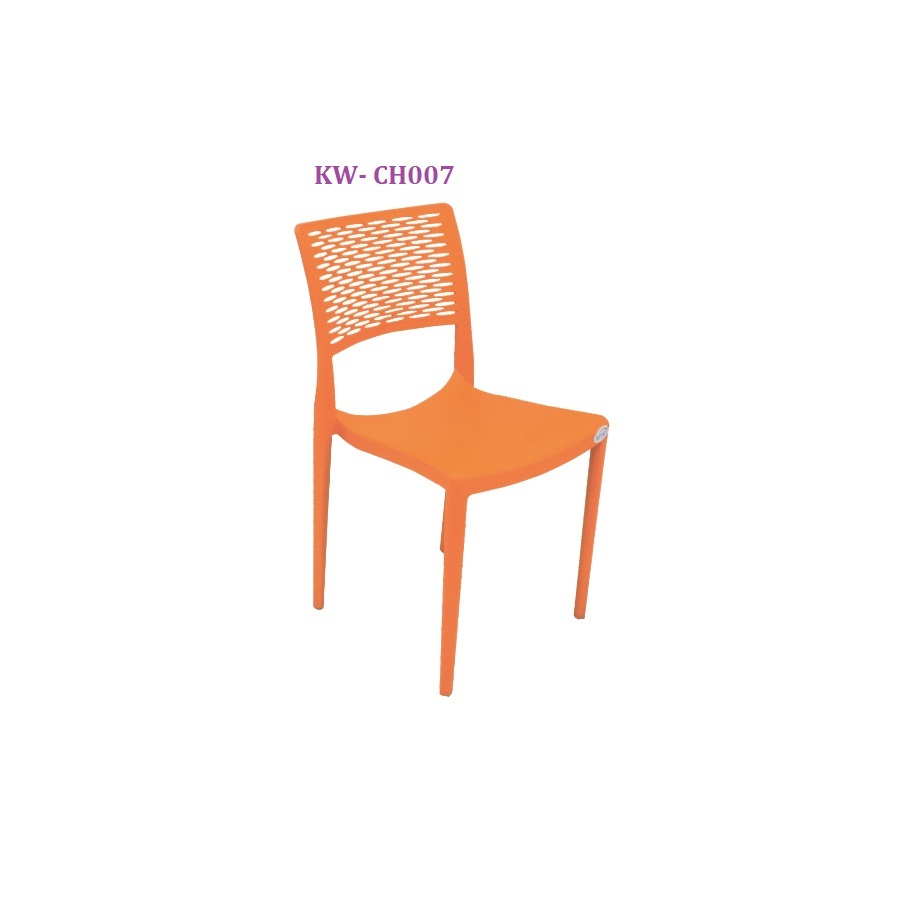 KWCH007 Orange Cafeteria Chair