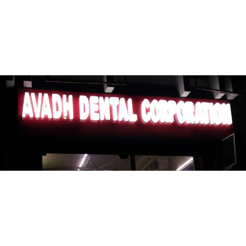 Acrylic Led Sign Board