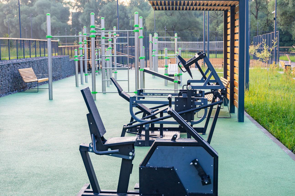 Outdoor Gym Setup