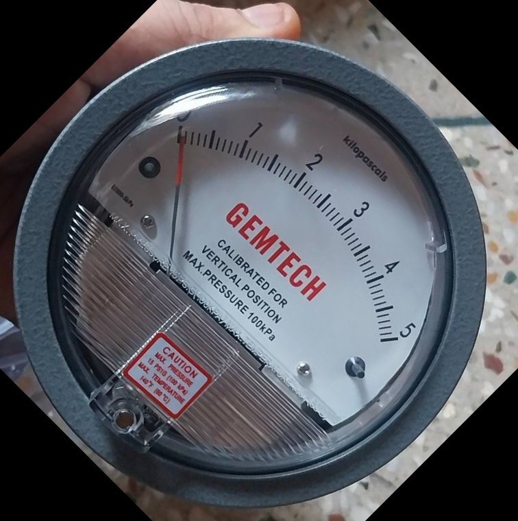 GEMTECH DIFFERENTIAL PRESSURE GAUGE NEAR Taloja Industrail Area Mumbai Maharashtra