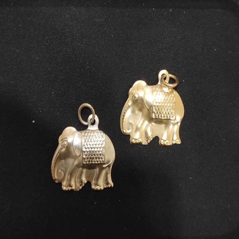 Elephant Locket Golden Color