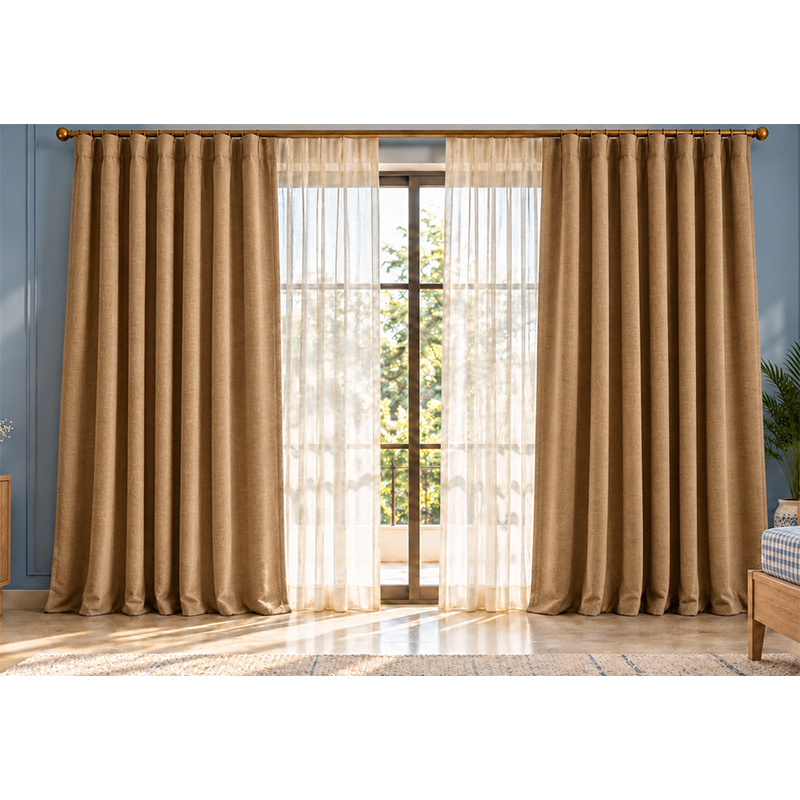 Beige Curtain