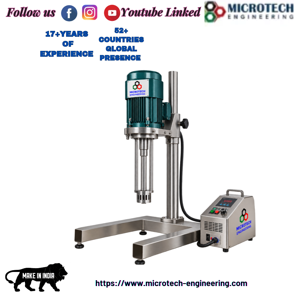 HIGH SHEAR BATCH HOMOGENIZER
