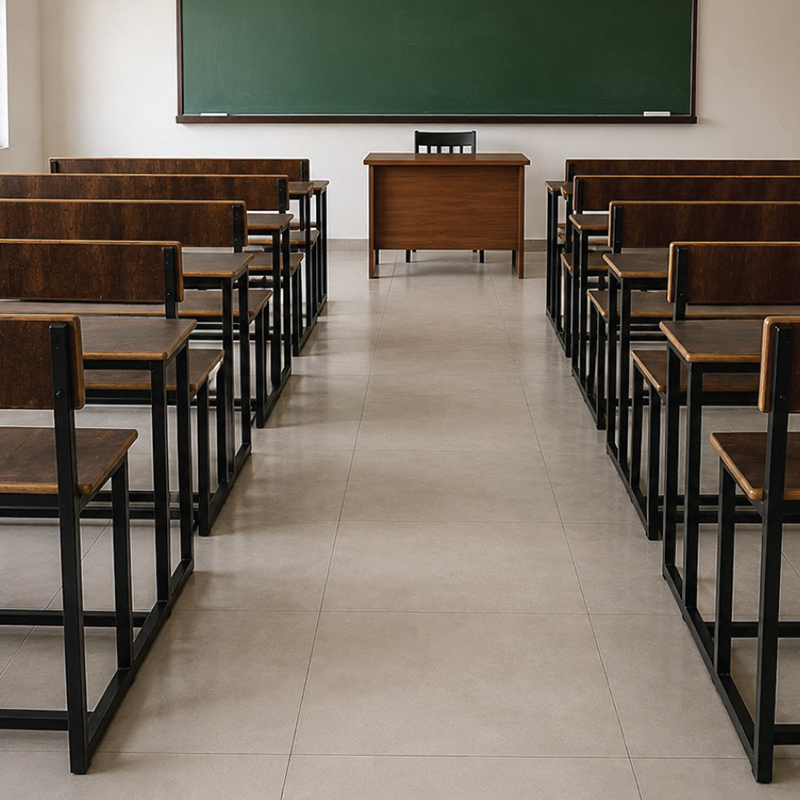 School Benches With MS Frame