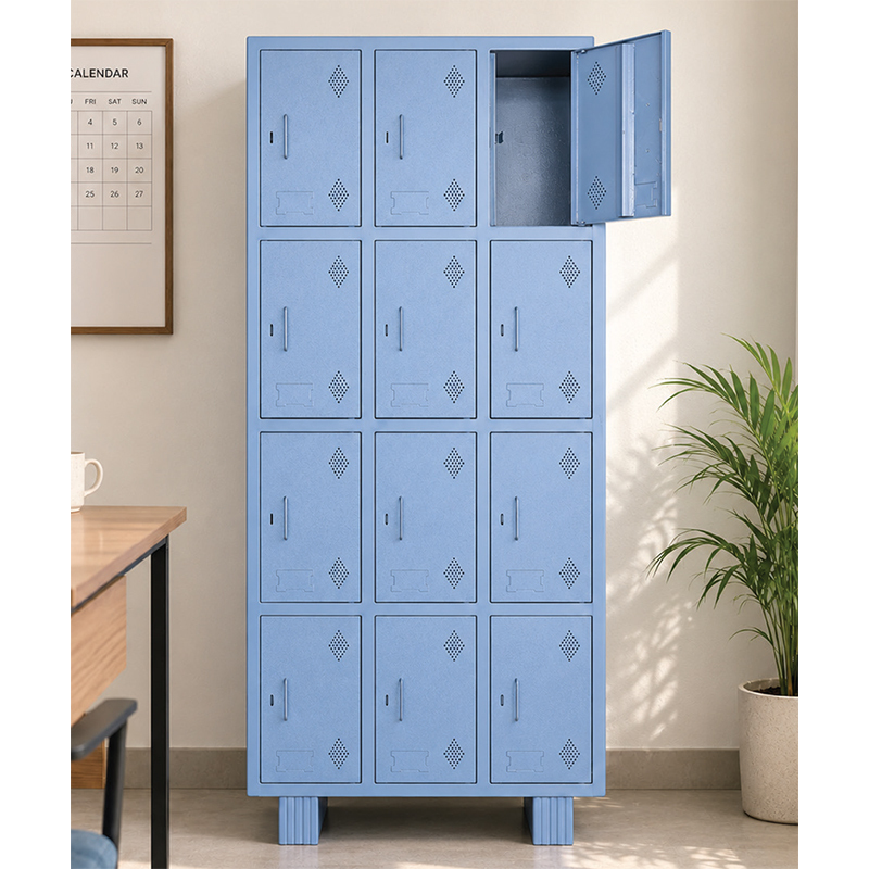 12 Compartment Industrial Lockers