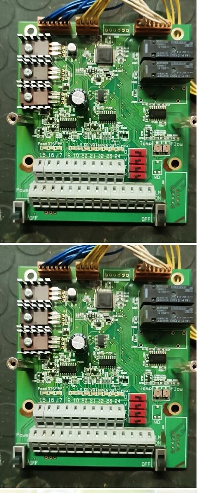 Mitsubishi Kakoki Kaisha Oil Purifier Multi-Monitor PCB