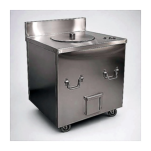 Brushed Finish Ss Tandoor - Color: Silver