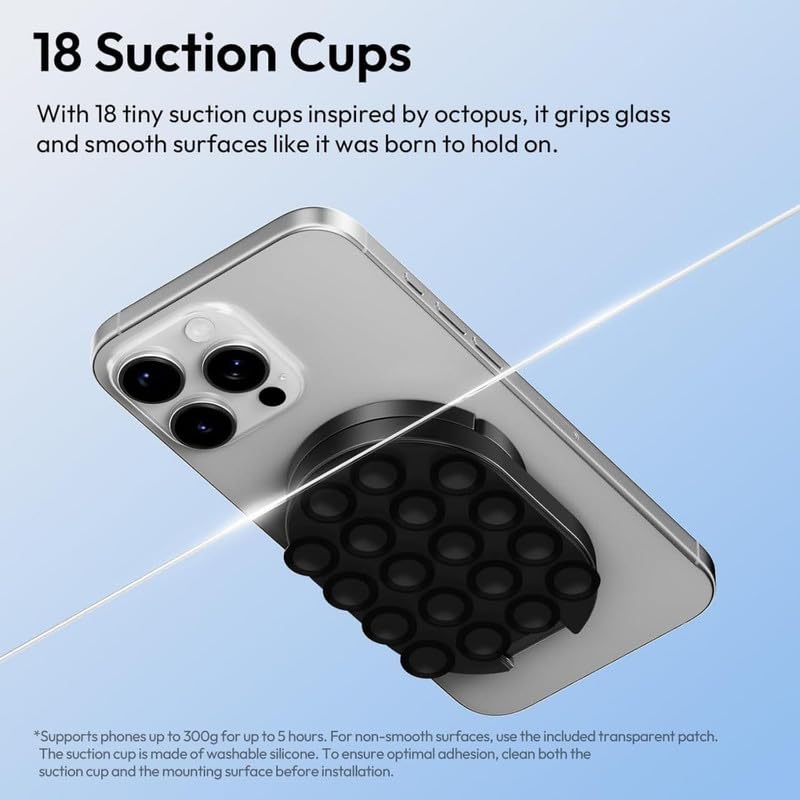 Silicone Suction Cup Phone Mount