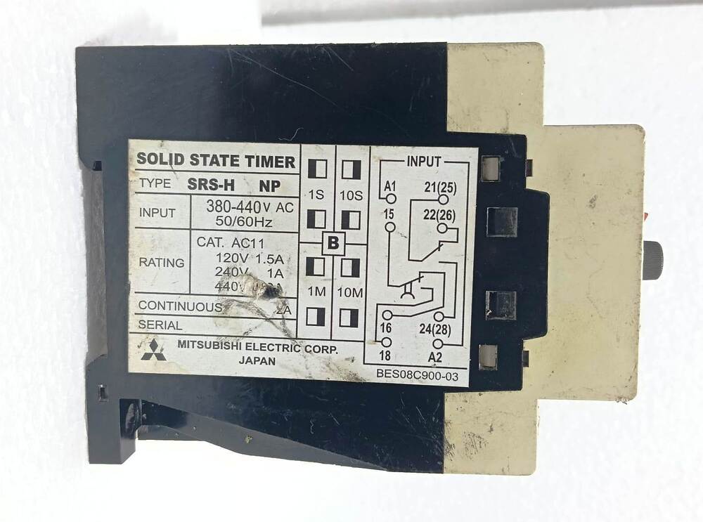 Mitsubishi SRS-H NP Solid State Timer