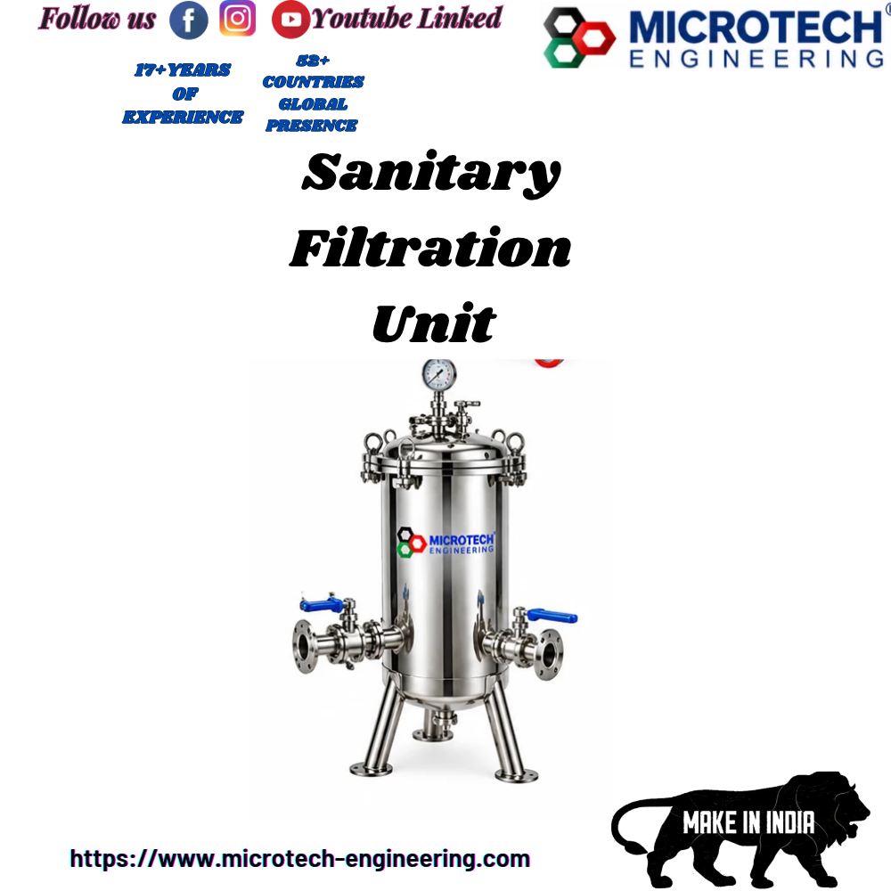 Sanitary Filtration Unit