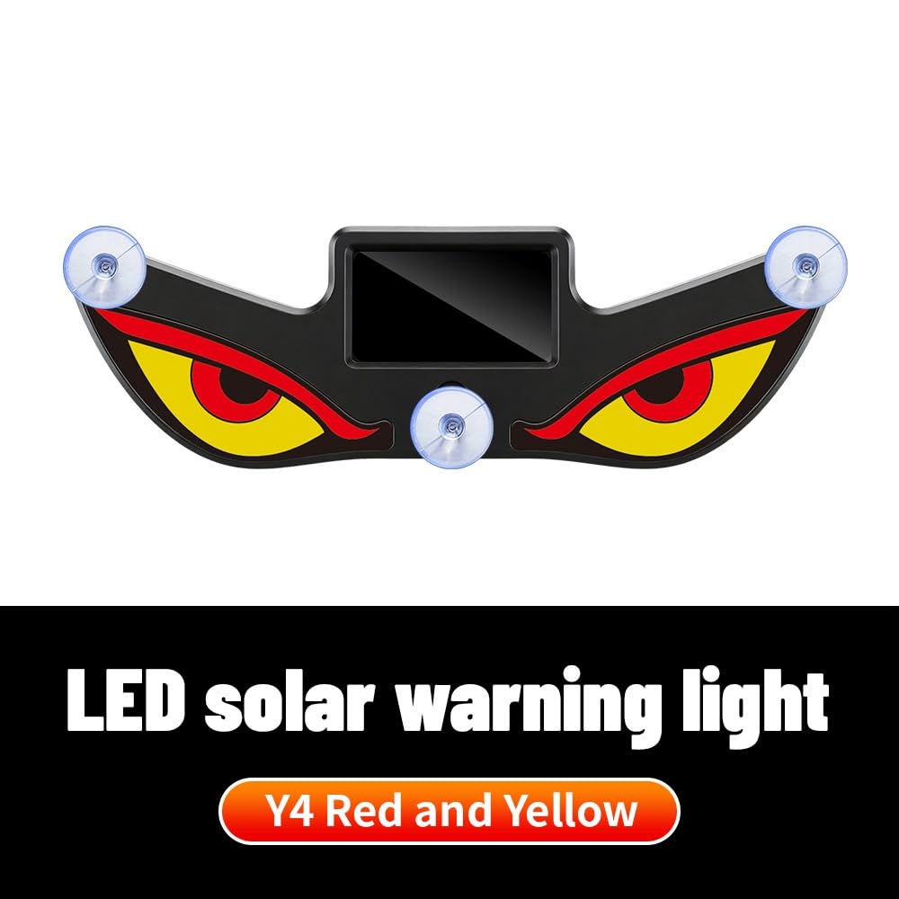 Solar Warning Light Evil Eye