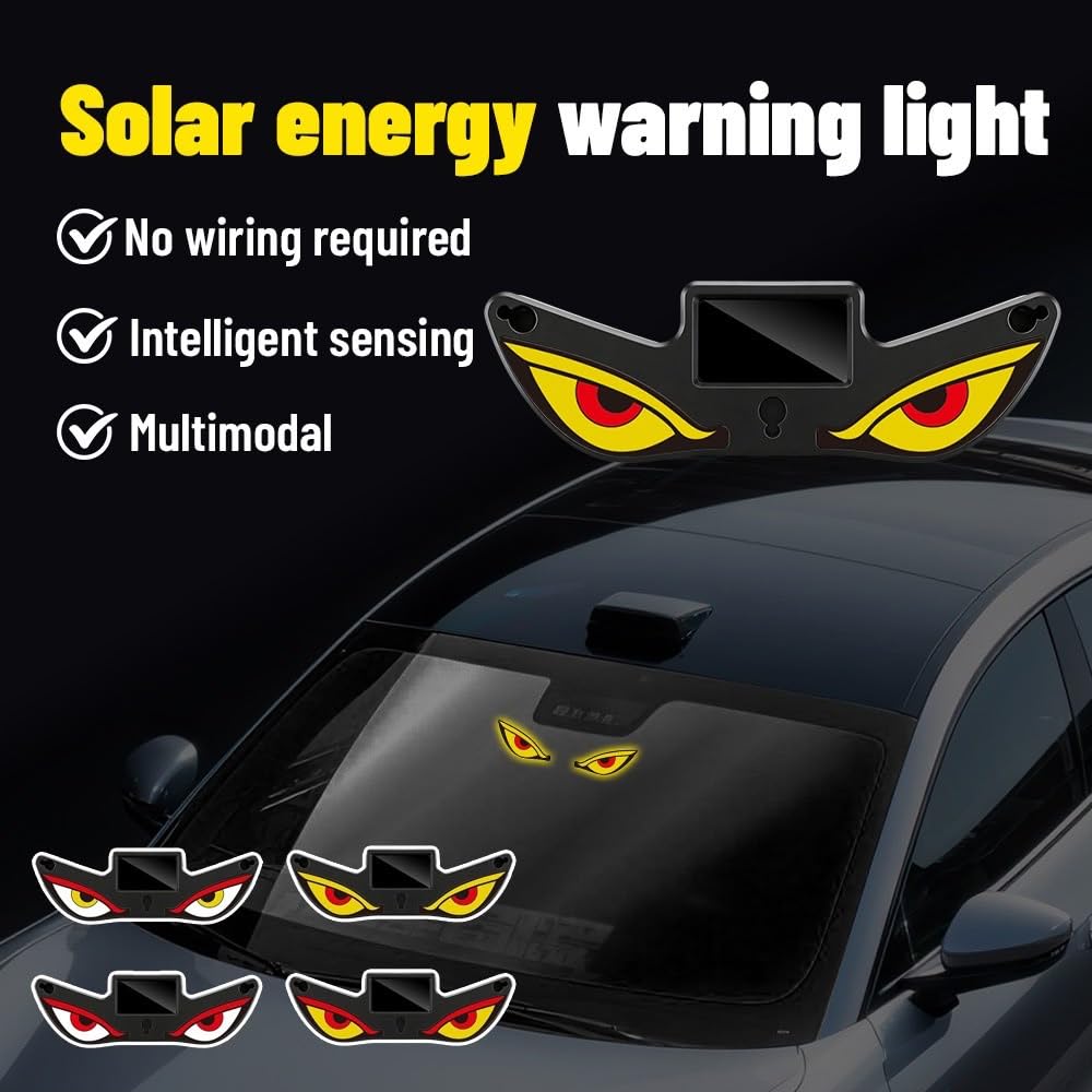 Solar Warning Light Evil Eye - Capacity: 00 Pcs/hr