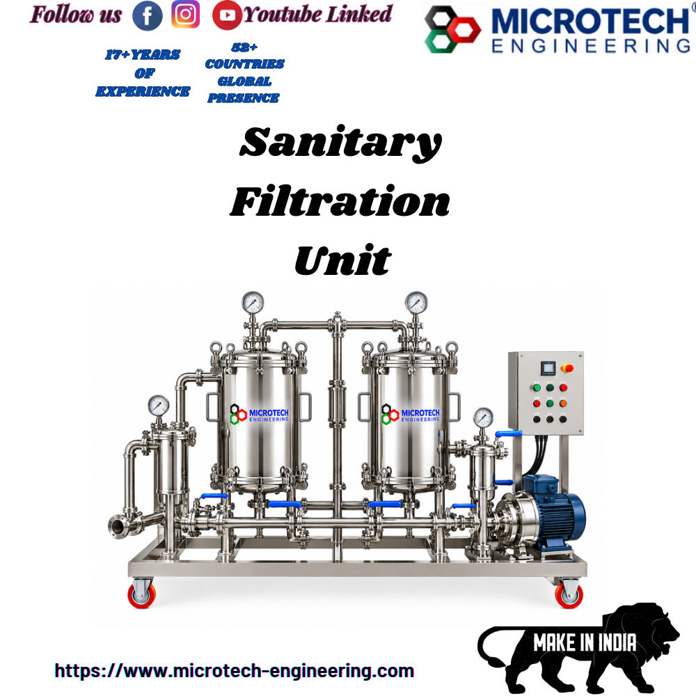 Sanitary Filtration Unit
