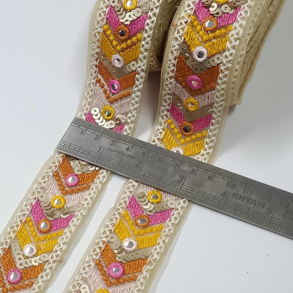 Fancy Saree Embroidery Lace
