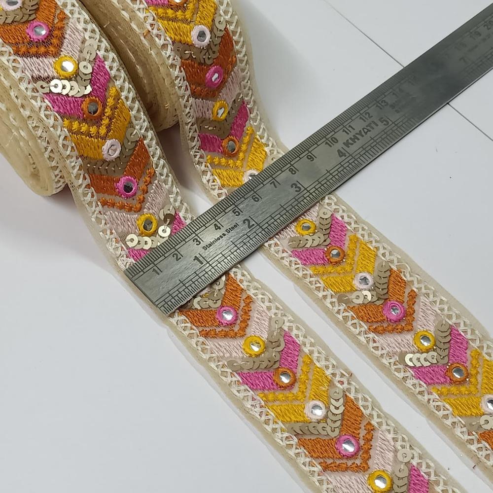 Fancy Saree Embroidery Lace