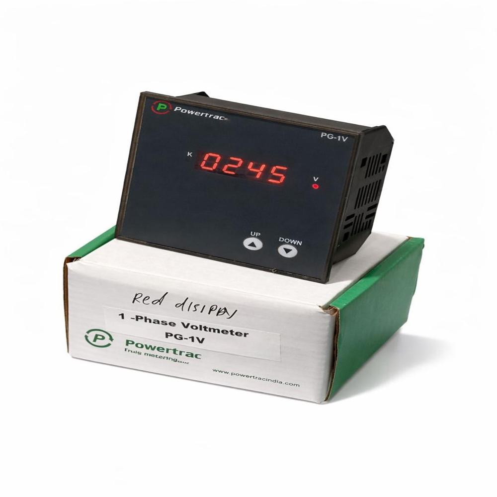 Digital Panel Voltage Meter Pg-1v - Accuracy: Class 0.1/0.5 %