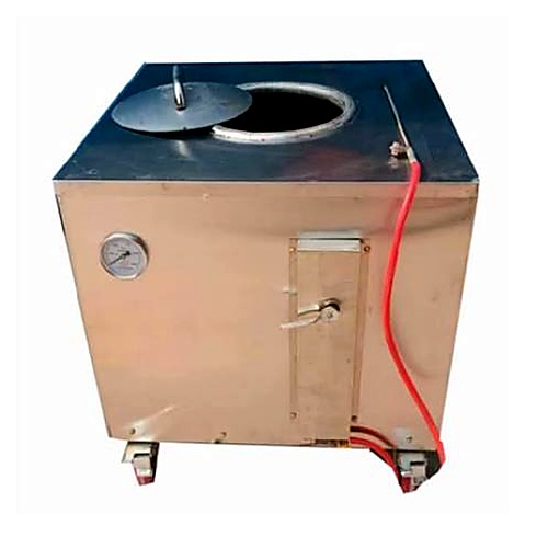Stainless Steel Tandoor For Banquet Catering - Color: Silver