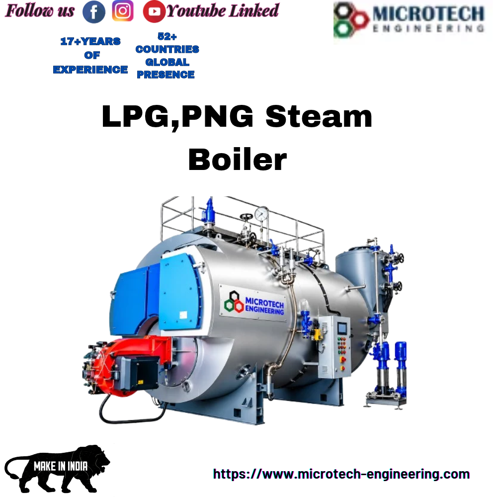 LPG,PNG Steam Boiler