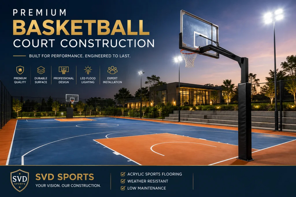 Premium Basketball Court Construction Services