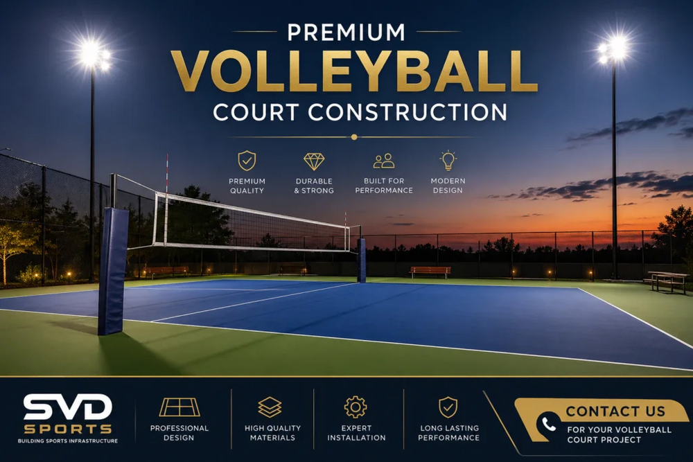 Premium Volleyball Court Construction Services