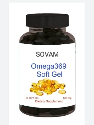 Omega softgel capsule
