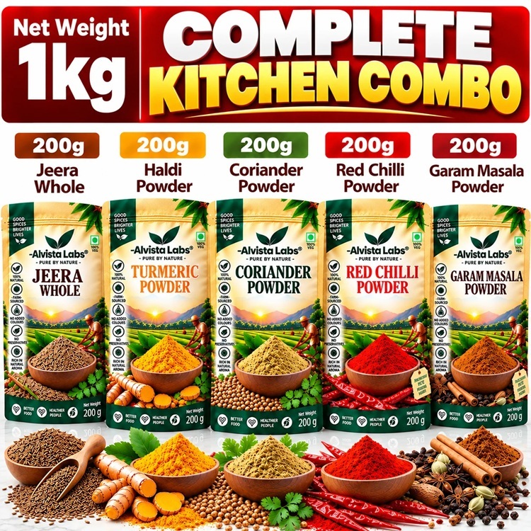 Alvista Labs Natural Complete Kitchen Combo 1 Kg - Flavor: Rich