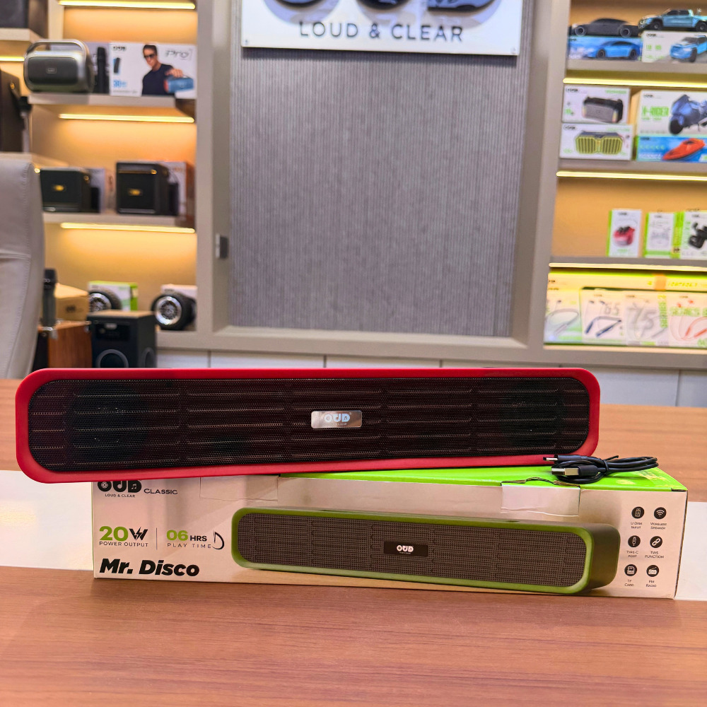 OD-BT-A005 FM Oud Mr. Disco Wireless Speaker With Mobile Stand