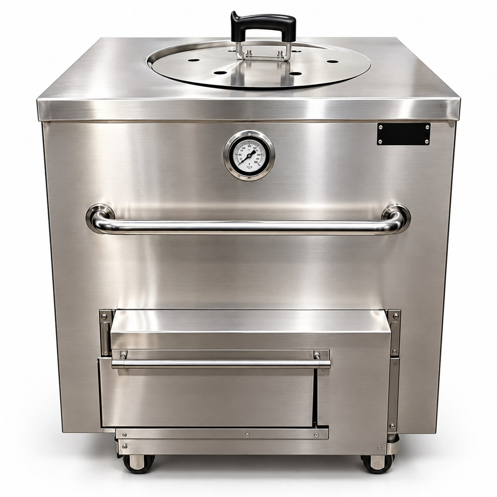 Ss Tandoor For Tandoori Specialties - Color: Silver